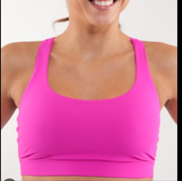 Lululemon Energy Bra - pink - Picture 2 of 4